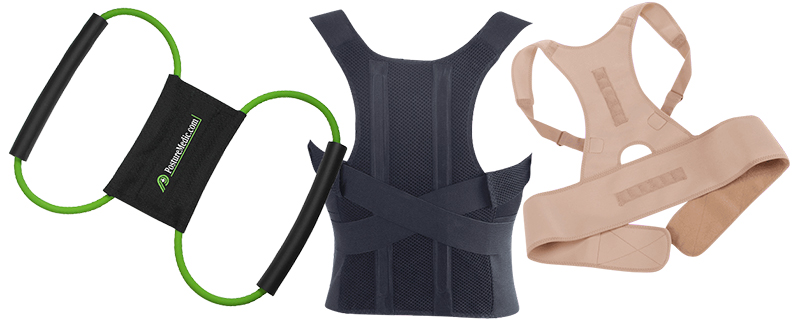 HealthSense Posture Corrector For Women | Back Pain Relief Products with  Premium Back Support Belt | Soft Spandex Neoprene Material - PC 850